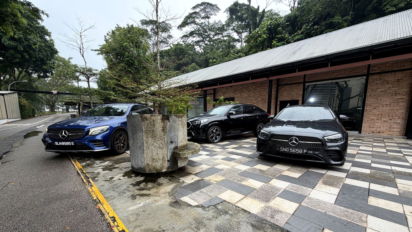 Bavarian Autohaus car consignment showroom at 47 Malan Road, Gillman Barracks, Singapore